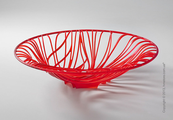 Фруктовница Bugatti Flora, Красная