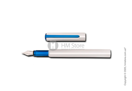 Ручка перьевая Pininfarina коллекция One, Blue and Silver