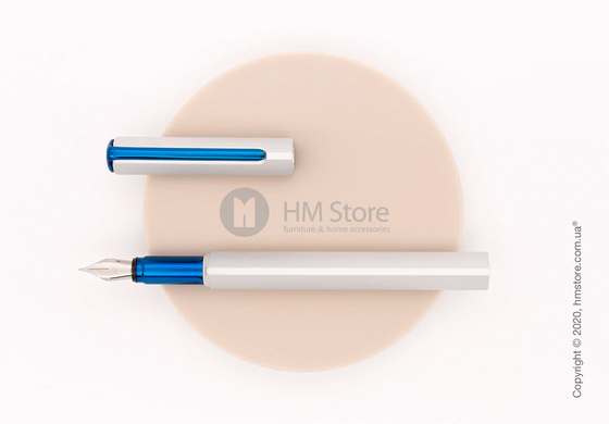 Ручка перьевая Pininfarina коллекция One, Blue and Silver