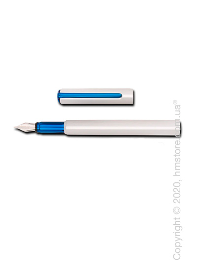 Ручка перьевая Pininfarina коллекция One, Blue and Silver