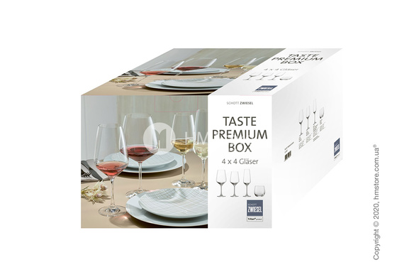 Набор бокалов и стаканов Schott Zwiesel коллекция One Shot Promotions на 4 персоны, 16 предметов