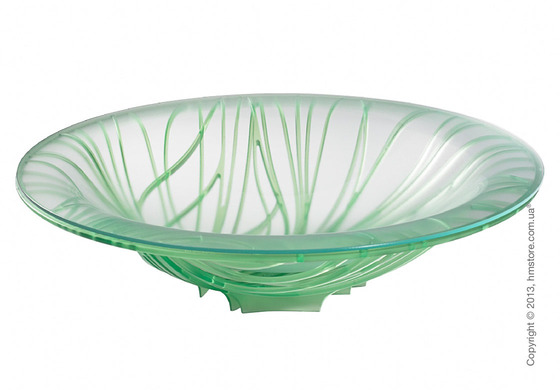 Фруктовница с чашей Bugatti Flora, Зеленая