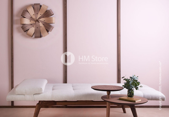 Часы настенные Nomon Ciclo Wall Clock, Oak/Walnut and Walnut