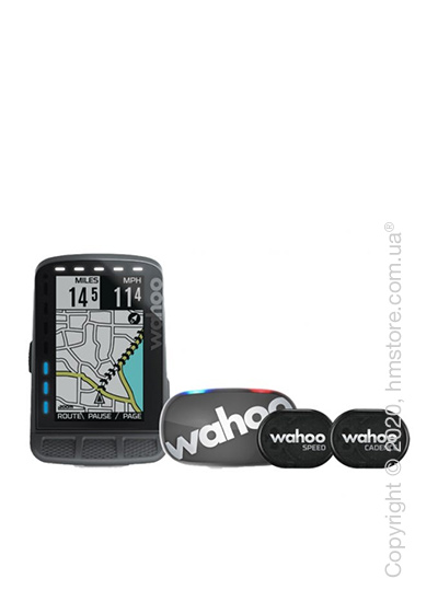 Велокомпьютер, пульсометр и датчик скорости и частоты вращения педалей Wahoo Elemnt Roam GPS Bike