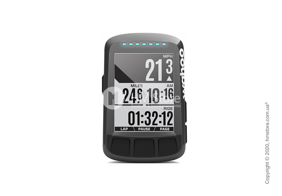 Велокомпьютер, пульсометр и датчик скорости и частоты вращения педалей Wahoo Elemnt Bolt GPS Bike