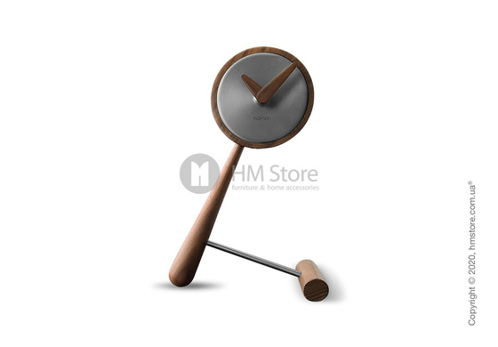 Часы настольные Nomon Mini Puntero Table Clock, Grafite