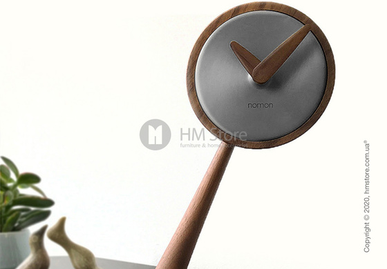 Часы настольные Nomon Mini Puntero Table Clock, Grafite