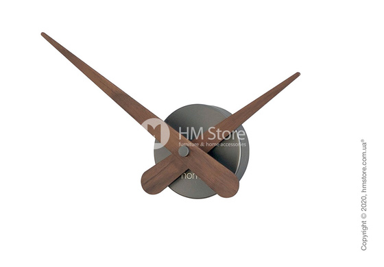 Часы настенные Nomon Axioma Mini T Wall Clock, Walnut and Grafite