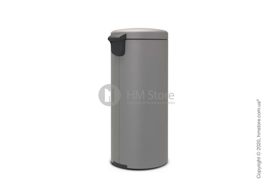 Ведро для мусора Brabantia Pedal Bin NewIcon 30 л, Mineral Concrete Grey