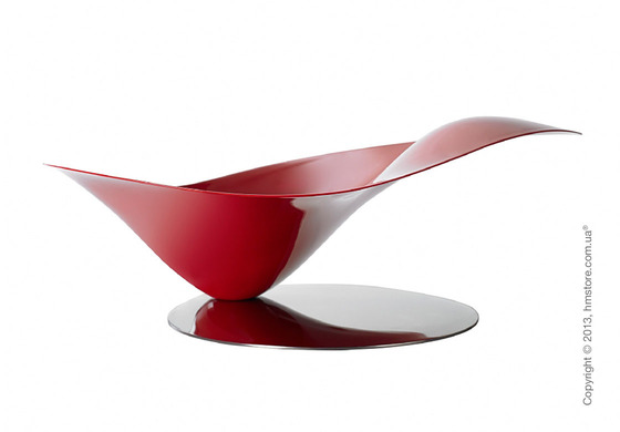 Фруктовница Bugatti Petalo, Красная