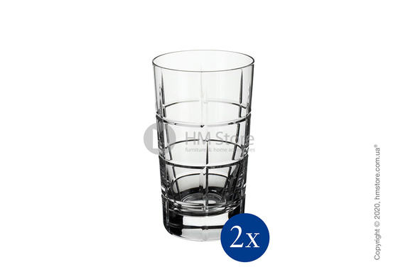 Набор стаканов для лонгдринков Villeroy & Boch коллекция Ardmore Club на 2 персоны, 350 мл