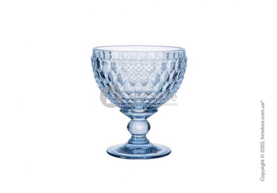 Пиала на ножке Villeroy & Boch коллекция Boston Coloured 12,5 см, Blue