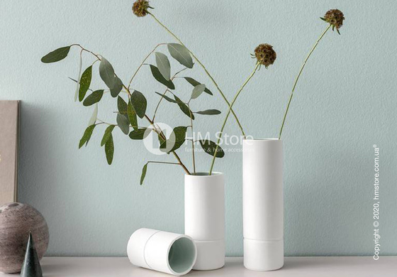 Ваза Villeroy & Boch коллекция it‘s my home 6x15 см, Green and White Ваза Villeroy & Boch коллекция it‘s my home 6x15 см, Green and White
