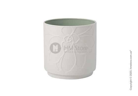Ваза Villeroy & Boch коллекция it‘s my home 14x14 см, Green and White