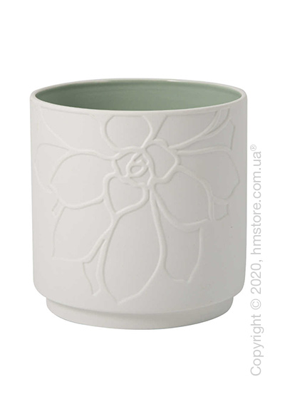 Ваза Villeroy & Boch коллекция it‘s my home 14x14 см, Green and White