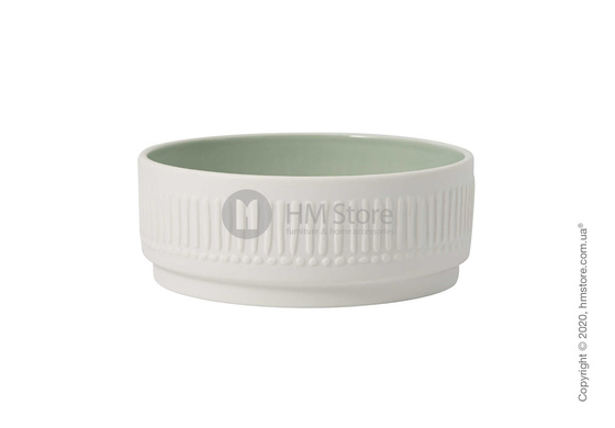 Ваза Villeroy & Boch коллекция it‘s my home 17x6 см, Green and White
