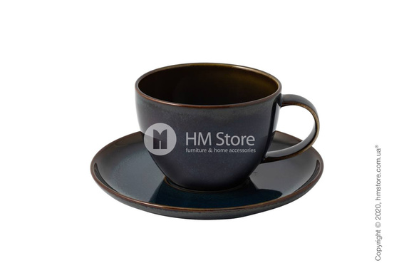 Блюдце Villeroy & Boch коллекция Crafted Denim 15 см, Blue