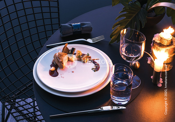 Тарелка десертная мелкая Villeroy & Boch коллекция NewMoon, 24 см