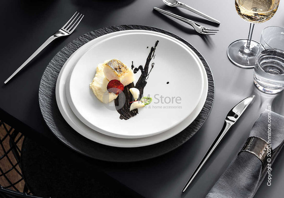 Тарелка десертная мелкая Villeroy & Boch коллекция NewMoon, 24 см