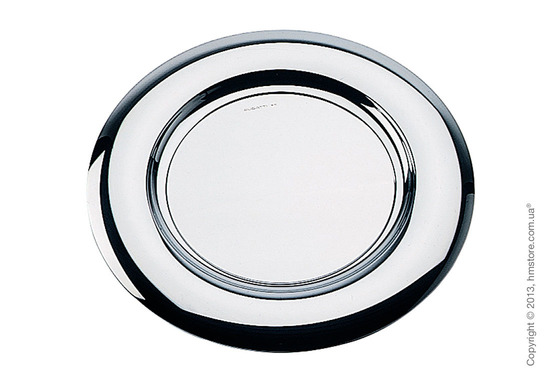 Поднос Bugatti Armonia Underplate, Хром