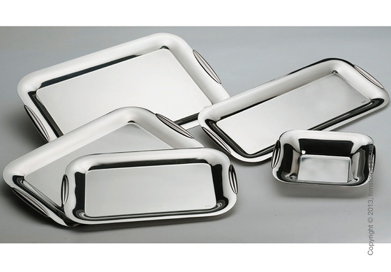 Поднос Bugatti Armonia Underplate, Хром