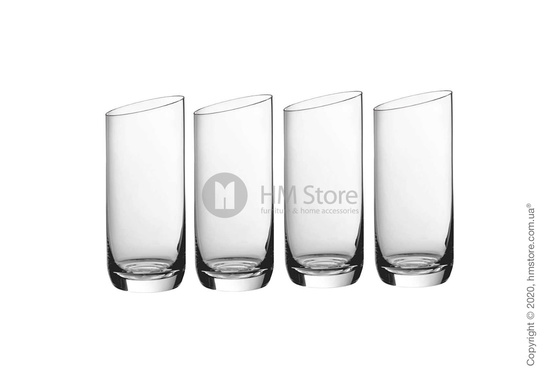 Набор стаканов для лонгдринков Villeroy & Boch коллекция NewMoon 370 мл на 4 персоны