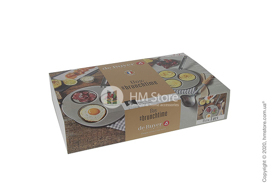 Набор посуды для завтрака De Buyer #Brunchtime, 3 предмета