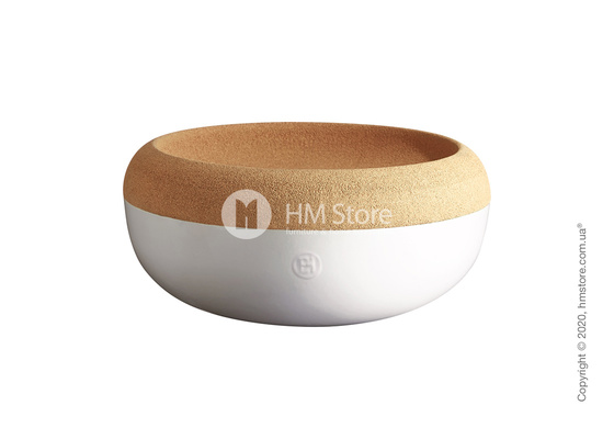 Емкость для хранения овощей и фруктов с крышкой Emile Henry 35,5 х 16 см, Blanc Craie