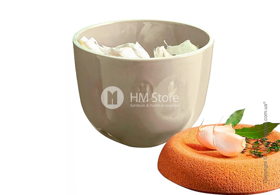 Емкость для хранения чеснока Emile Henry 14,6 х 13,4 см, Clay