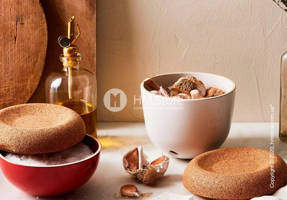 Емкость для хранения чеснока Emile Henry 14,6 х 13,4 см, Clay