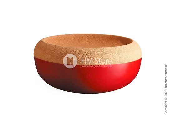 Емкость для хранения овощей и фруктов с крышкой Emile Henry 35,5 х 16 см, Burgundy