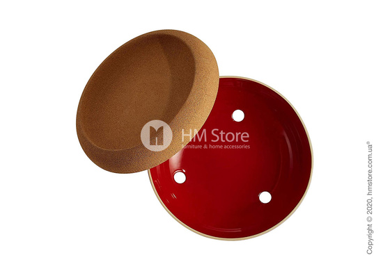 Емкость для хранения овощей и фруктов с крышкой Emile Henry 35,5 х 16 см, Burgundy