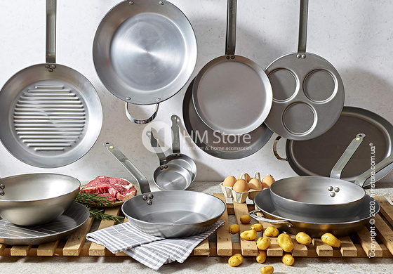 Сковорода-гриль De Buyer Mineral B 26 см