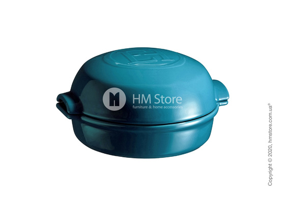 Форма для запекания сыра Emile Henry Ovenware 19,5 х 17,5 см, Mediterranean Blue