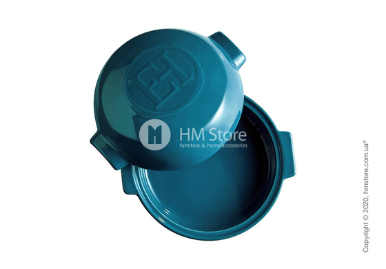 Форма для запекания сыра Emile Henry Ovenware 19,5 х 17,5 см, Mediterranean Blue