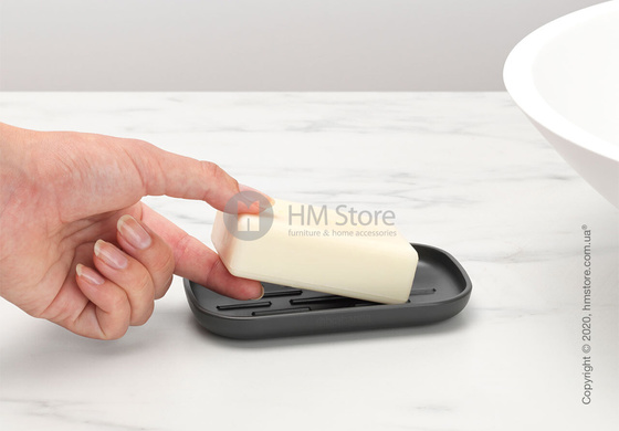 Мыльница Brabantia ReNew, Dark Grey