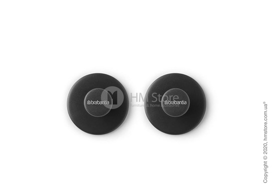 Крючки для полотенец Brabantia ReNew, 2 предмета, Dark Grey