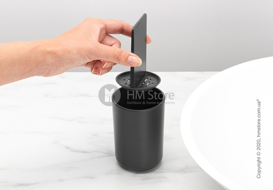 Подставка для зубных щеток Brabantia ReNew, Dark Grey Подставка для зубных щеток Brabantia ReNew, Dark Grey