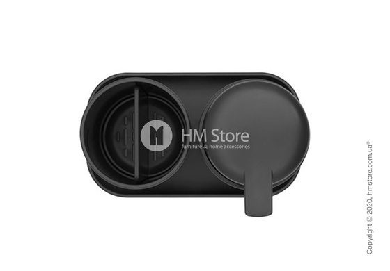 Набор принадлежностей для ванной комнаты Brabantia ReNew, 3 предмета, Dark Grey