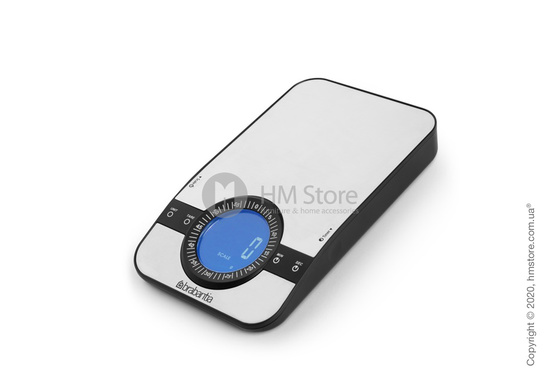 Весы кухонные цифровые Brabantia, Matt Steel