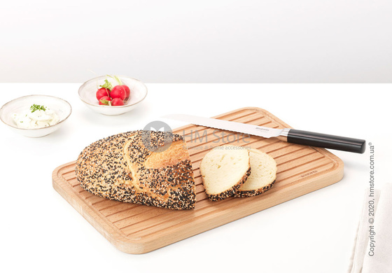 Разделочная доска деревянная для хлеба Brabantia Profile Large
