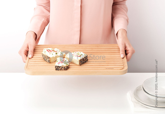 Разделочная доска деревянная для хлеба Brabantia Profile Large