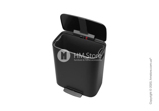 Ведро для мусора Brabantia Bo Pedal Bin 60 л, Matt Black