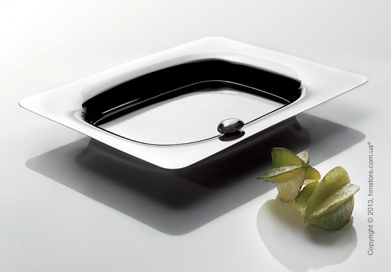 Поднос Bugatti Acqua Tray, Хром