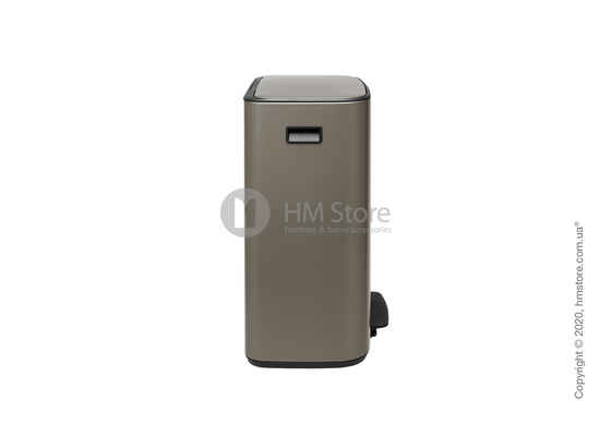 Ведро для мусора Brabantia Bo Pedal Bin 2 x 30 л, Platinum Ведро для мусора Brabantia Bo Pedal Bin 2 x 30 л, Platinum