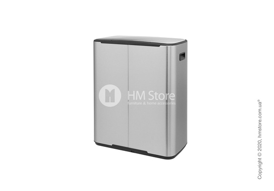 Ведро для мусора Brabantia Bo Pedal Bin 2 x 30 л, Matt Steel Fingerprint Proof