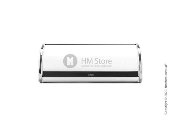 Хлебница Brabantia Roll Top Bread Bin, White and Black