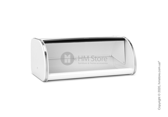 Хлебница Brabantia Roll Top Bread Bin, White and Black