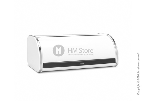 Хлебница Brabantia Roll Top Bread Bin, White and Black