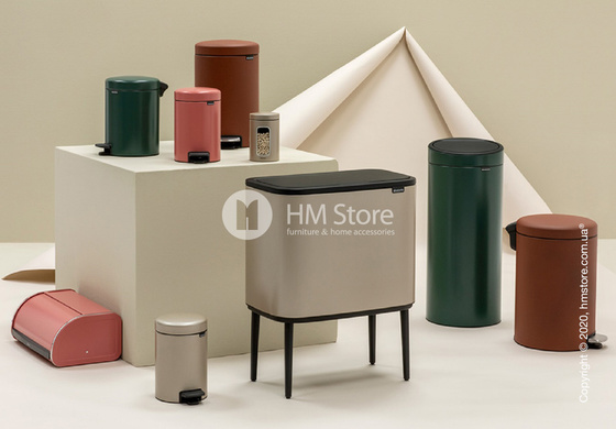 Ведро для мусора Brabantia Pedal Bin NewIcon 3 л, Champagne